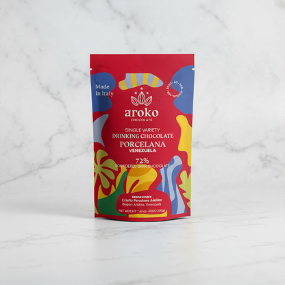 Drinking Chocolate – Porcelana 72% – 210 gr